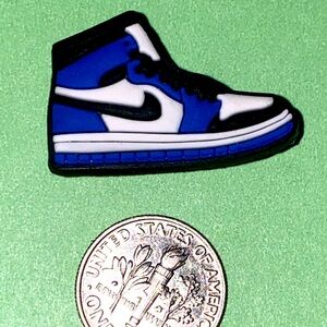 (10 for $15) Sport Nike Blue Tennis Sneakers Shoes Croc Shoe Charms